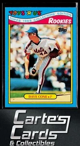 Dave Cone 1988 Topps Toys "R" Us Rookies #8 New York Mets - Picture 1 of 2