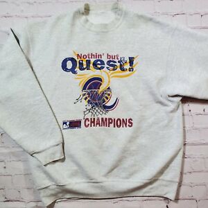 Vintage Columbus Quest Inaugural Season Champs Basketball Sweatshirt ABL WNBA 