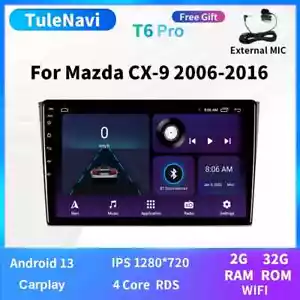 For Mazda CX-9 CX9 Car Radio Auto Player GPS Navigation Android Stereo Head Unit - Picture 1 of 32
