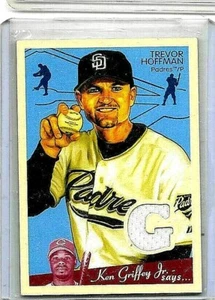 TREVOR HOFFMAN 2008 UPPER DECK GOUDEY BASEBALL GAME USED JERSEY - Picture 1 of 1