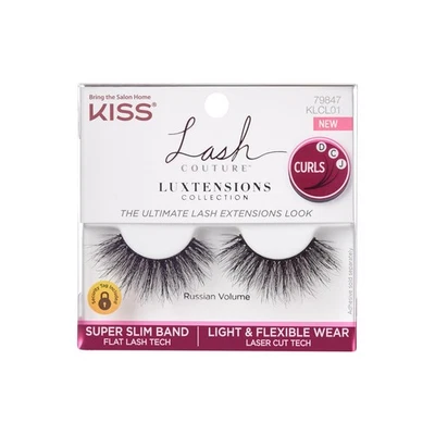 KISS Lash Couture LuXtensions Colección Pestañas Falsas, Volumen Ruso Foto 1 de 4