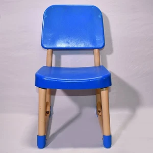 Sedia vintage Fisher Price blu e giallo arti e mestieri 9500 / 9505 0825!!! - Foto 1 di 6