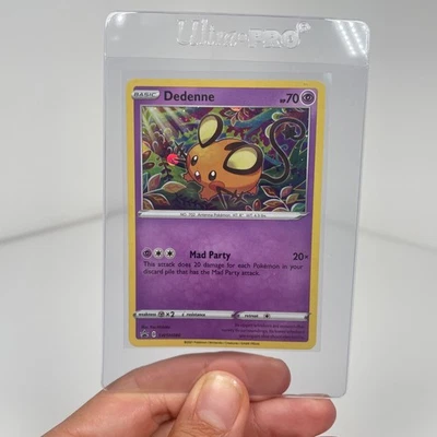 Dedenne SWSH: Sword & Shield Promo Cards SWSH080 Near Mint NM Cosmos Holo Rare - Image 1 of 4