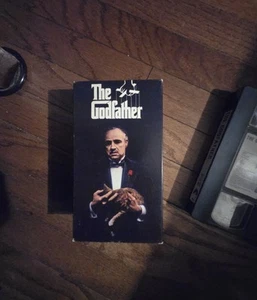 The Godfather Part 1 -1989 VHS Release 8049 & Watermarked HTF - Picture 1 of 3
