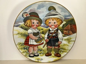 Dolly Dingle Visitas Alemania World Traveler Plate Series Primera Edición Edición Limitada - Imagen 1 de 12