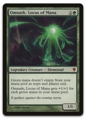 Omnath, Locus of Mana #109 (LP) Worldwake WWK Magic MTG - Image 1 of 2