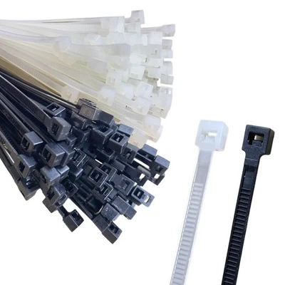 Helukabel Kabelbinder Schwarz Natur /Transparent Strapse Profi Industriequalität