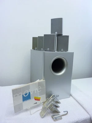 Canton Movie 10 MX 5.1 Lautsprecher System mit Aktiv Subwoofer + 5 Cubes + Wandh - Bild 1 von 4