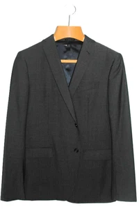 NWOT Men's 46L John Varvatos Star USA Bedford Sport Coat Blazer in Charcoal Grey - Picture 1 of 10