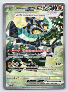 Máscara Cornerstone Ogerpon ex 215/167 casi nueva - Pokemon Twilight Masquerade (0731) - Imagen 1 de 2