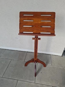 Holz NotenStänder Orchesterpult Stabil Notenablage Stativ - Bild 1 von 13