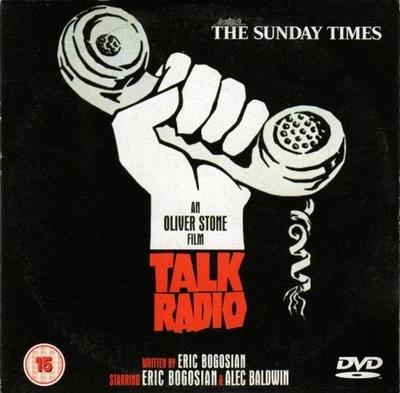 TALK RADIO: PROMO DVD / OLIVER STONE / ERIC BOGOSIAN, ALEC BALDWIN, ELLEN GREENE - Image 1 of 2