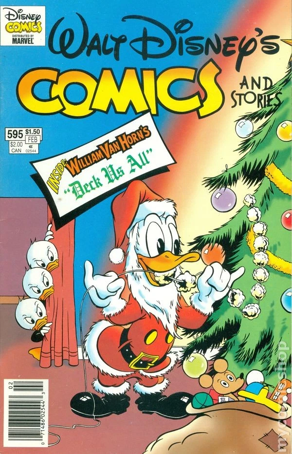 Walt Disney's Comics and Stories #595B FN 6.0 1995 Stock Image - Image 1 of 1