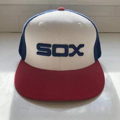 Chicago White Sox Cooperstown Collection Fitted Hat 7 3/8 American Needle MLB - Image 1 of 4