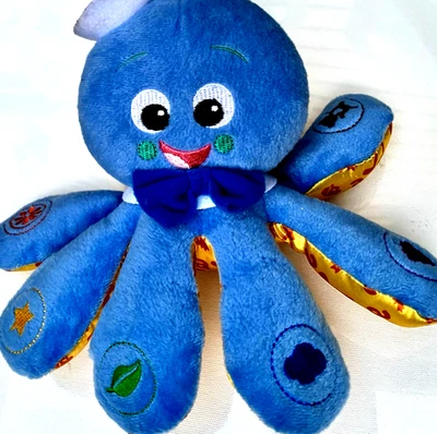 BABY EINSTEIN ~ MUSICAL OCTOPUS Fun plush Soft Stuffed Music Toy  FREE SHIPPING! - Image 1 of 3