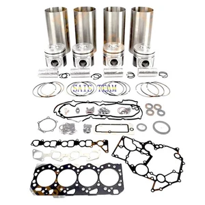 4JK1 for Isuzu Engine Overhaul Rebuild Kit Piston Ring Cylinder Liner Gasket kit - Picture 1 of 2