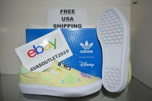 adidas Disney Court Rallye Slip-On Shoes H02653 The Princess and the Frog NIB - Picture 1 of 3