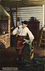 Man Working At Deane Shop And Forge, Williamsburg, Virginia Postcard