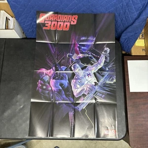 Marvel Comics Guardians 3000Promo Poster 2014 gefaltet 24x36 unbenutzt Alex Ross - Bild 1 von 3