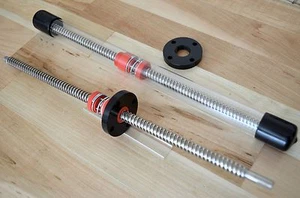 x2 NUOVE Viti di Piombo Thomson Acciaio Inox e SNAB Antiurto SuperNut + Flangia - Foto 1 di 12