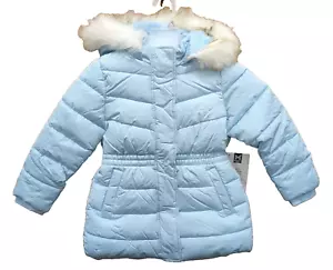 Member's Mark Toddler XS (4/5) Removable Faux Fur Trim Hood Puffer Jacket - Picture 1 of 11
