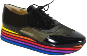 reducción Azuree Cannes Jalon lace ups vernis noir nylana noir  - Imagen 1 de 9