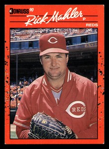 Baseball 1990 Donruss #375 Rick Mahler