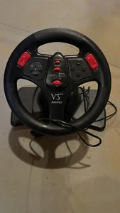 InterAct V3 FX Racing Wheel & Pedals for Playstation PS1 PS2 SV-1118 - Picture 1 of 6