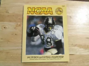 1992 DEC 19 NCAA I-AA CHAMPIONSHIP PROGRAM - MARSHALL VS YOUNGSTOWN ST - ST 658L - Picture 1 of 5