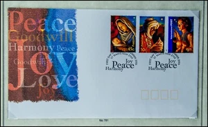 2006 Australia post first day cover - Christmas 45c, 50c, $1.05 gummed FDC - Picture 1 of 1