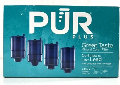 PUR PLUS Great Taste Mineral Core Filter 4 Pack Faucet Filter RF-9999 - Image 1 of 2