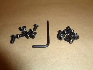 2 SETS RECORD POWER SC1 & SC2 WOODTURNING CHUCK JAW SCREWS - Non Genuine + KEY - Picture 1 of 1