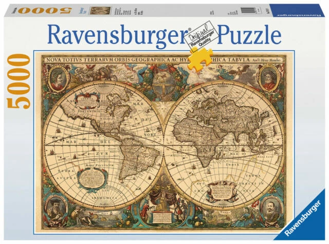 Ravensburger Antico Mappamondo Puzzle (17411)