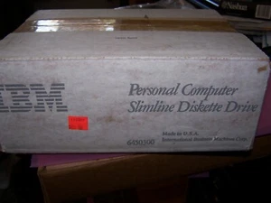 IBM Personal Computer Slimline Diskette Drive P/N 6450300 - New Old Stock - Picture 1 of 6