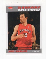 2007-08 FLEER TRADITION 87-88 RETRO JORGE GARBAJOSA TORONTO RAPTORS #87R-41