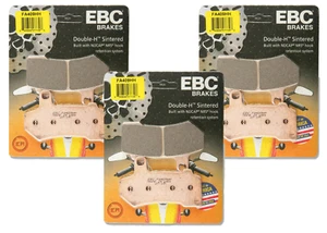 KIT/PASTIGLIE FA409HH ANTERIORI POSTERIORI EBC N3 PER MOTO HARLEY DAVIDSON - Foto 1 di 4