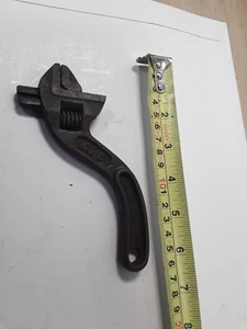 Vintage BEMIS & CALL B & C 6" adjustable S curved loop handle Wrench tool - Picture 1 of 7