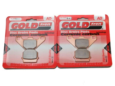 Pastillas de freno delanteras Goldfren para Daelim ET 300 Quad 2007-2009 Foto 1 de 2