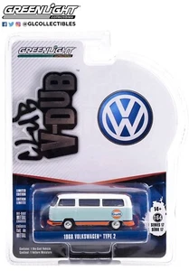 Greenlight Club V-Dub 17 - 1968 Volkswagen Type 2 Bus "Gulf Oil" 36080-C - Picture 1 of 1