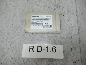 Siemens 6ES7952-1AK00-0AA0 Simatic Memory Card RAM 1MByte / 16 BIT - Picture 1 of 3