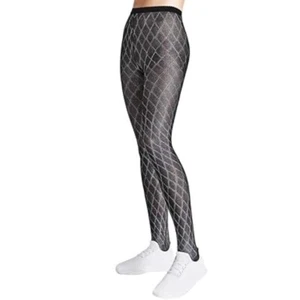 Wolford Black Silver Crystal Blaze Tights Pantyhose - XS, BNIP - Picture 1 of 5