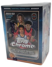 2022-23 Topps Chrome Overtime Elite Basketball Blaster Box 7 Packs 28 Cards OTE