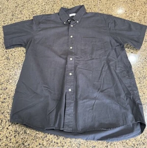 Chereskin Men’s Black Button Up Short Sleeve T Shirt Size Xtra Large - Picture 1 of 3