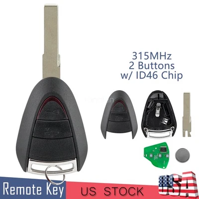 Mando a distancia para Porsche 911 Boxster S Cayman 2007 2008 2009 2010 2011 2012 2B Foto 1 de 4