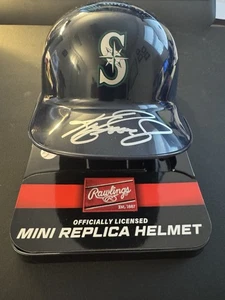 Seattle Mariners Ken Griffey Jr. Autographed Mini Helmet - Beckett - Picture 1 of 4