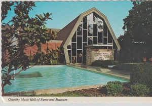 COUNTRY MUSIC HALL OF FAME, MUSEO, NASHVILLE CARTOLINA D'EPOCA 2T37 - Foto 1 di 2