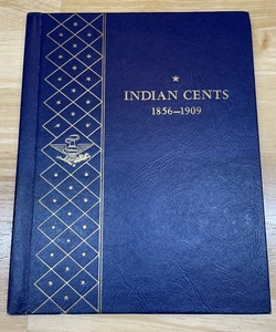 Album monete Whitman #9402 ~ Centesimi indiani 1856 - 1909 - 2 pagine - Foto 1 di 11