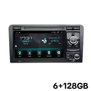For Audi A3 2003-2013 Car Stereo Radio Fit Apple Carplay Android Auto GPS Wifi - Picture 1 of 22