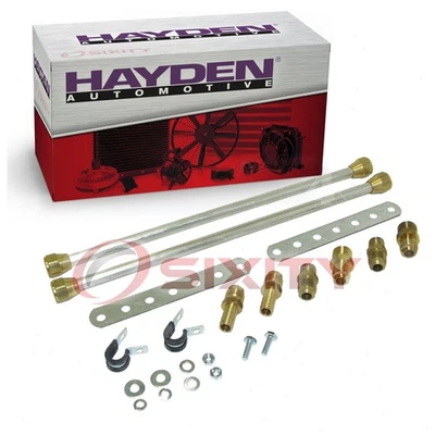 Conjunto de manguera de enfriador de aceite de motor Hayden para Cadillac 60 Special qe 1942-2015 Foto 1 de 4