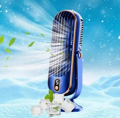 Bladeless 5-Speed Cooling Fan Air Cooler LED Light Quiet Portable Small 720 - Image 1 of 4